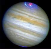 Рентгеновское пятно на Юпитере